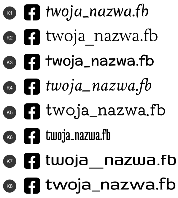 Naklejka Facebook - obrazek 8