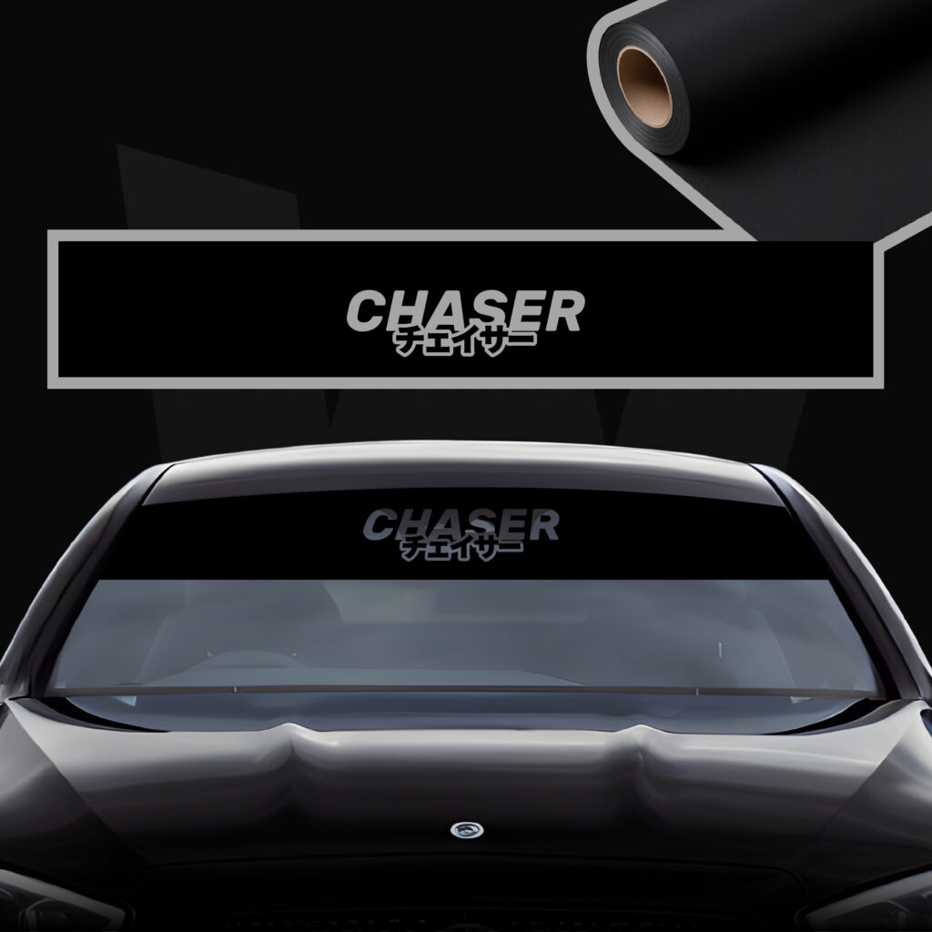 Naklejka Blenda na szybę CHASER