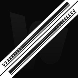 Naklejka Pasy na bok samochodu 200x10